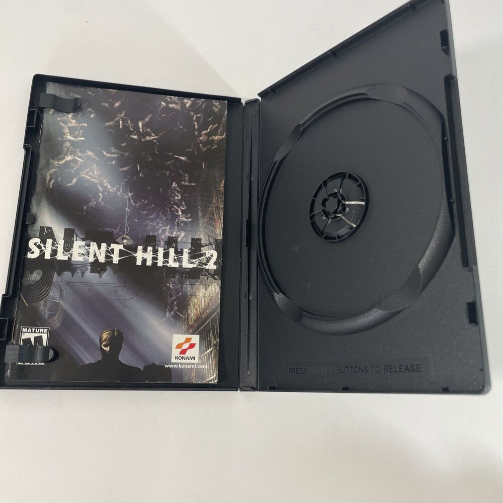 Silent Hill 2 (PlayStation 2, 2001) Case And Manual Only - Game Not Included